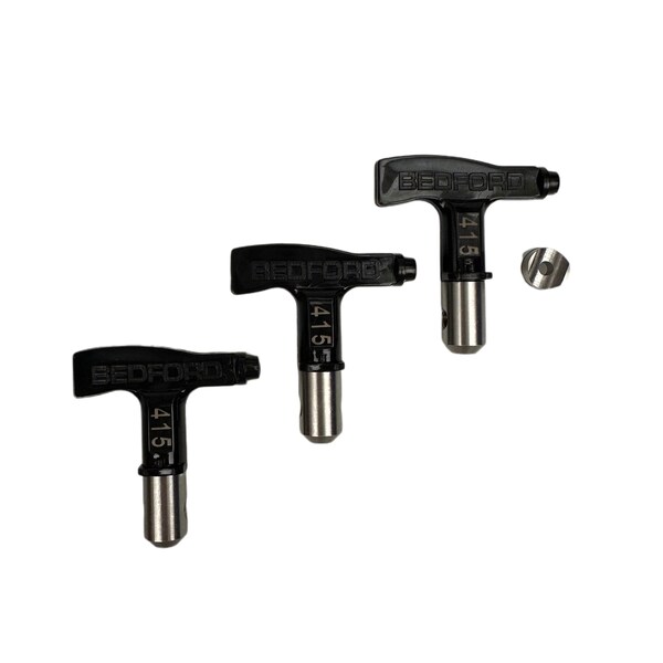 Bedford Precision Reversible Tip .015in Orifice 8in-10in Fan, 3 Pack